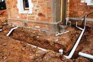 outside drainage Chiswick